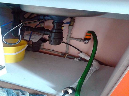 Устранение засора на кухне