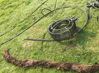 Катушка спиралей для электромеханической прочистки